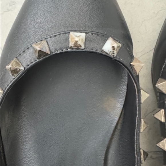 Valentino Black Studded Women's Flats size 36 - Picture 8 of 13